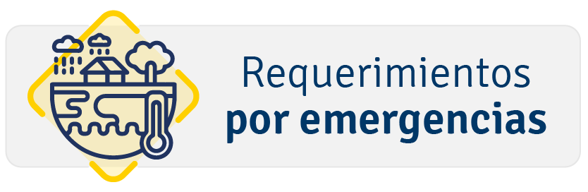 Requerimientos por emergencias