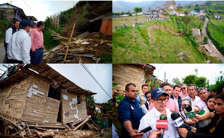 En el municipio de Neira tras la emergencia generada por el deslizamiento, 26 familias recibirán casa propia.
