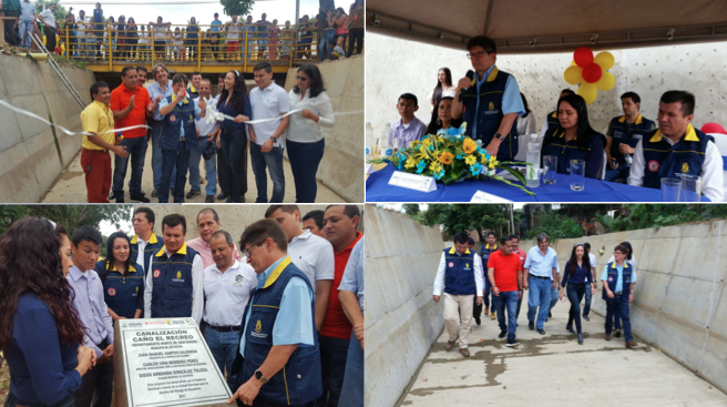 UNGRD entrega mega obra de mitigación que beneficia al municipio de Los Patios