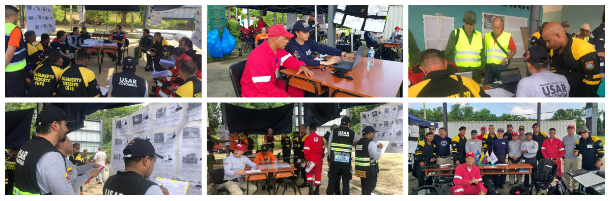 Colombia participó en el Ejercicio Regional de Respuesta a Terremotos- Simex 2019 llevado a cabo en Cuba.