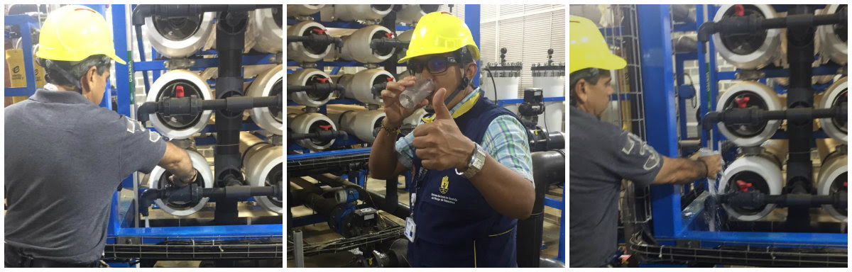 UNGRD contrató estudio que garantizará funcionamiento de la planta de agua de 25 litros para la Isla de San Andrés.