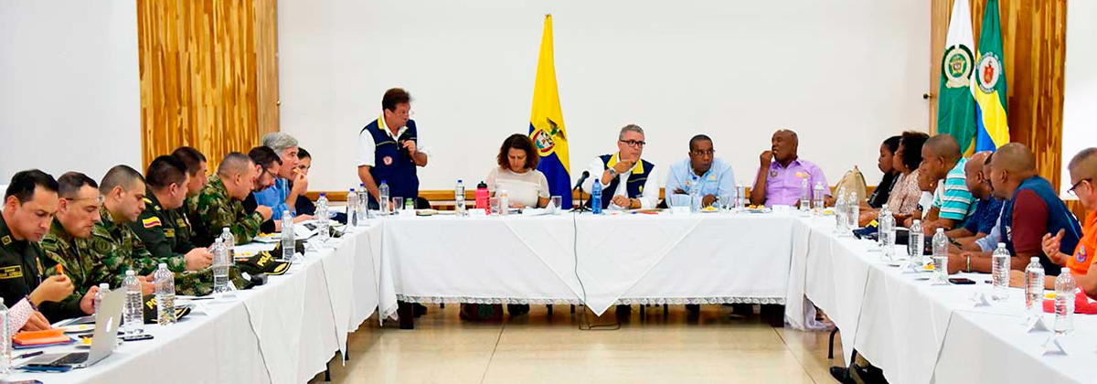 Consejo Departamental de Gestión del Riesgo Chocó.
