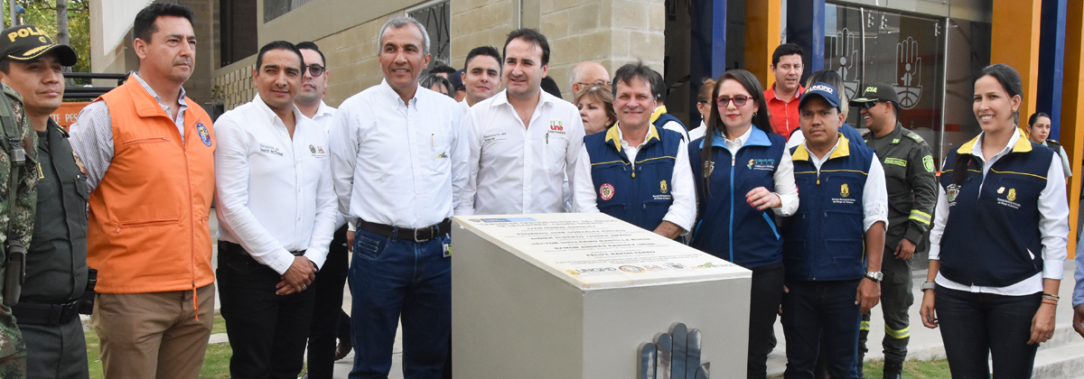 Director UNGRD, inauguró junto con las autoridades departamentales de Santander el nuevo CLH.