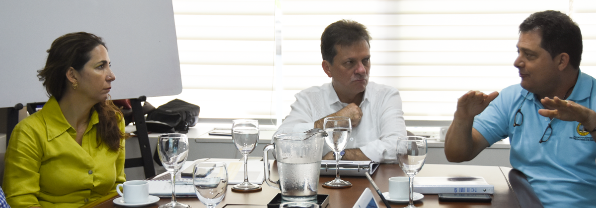 Director UNGRD se reunió con Gerente Empalme Administración de la Alcaldía de Cartagena.