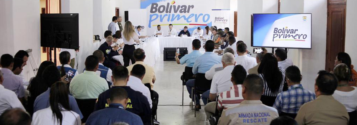Departamental de Gestión del Riesgo de Desastres de Bolívar.