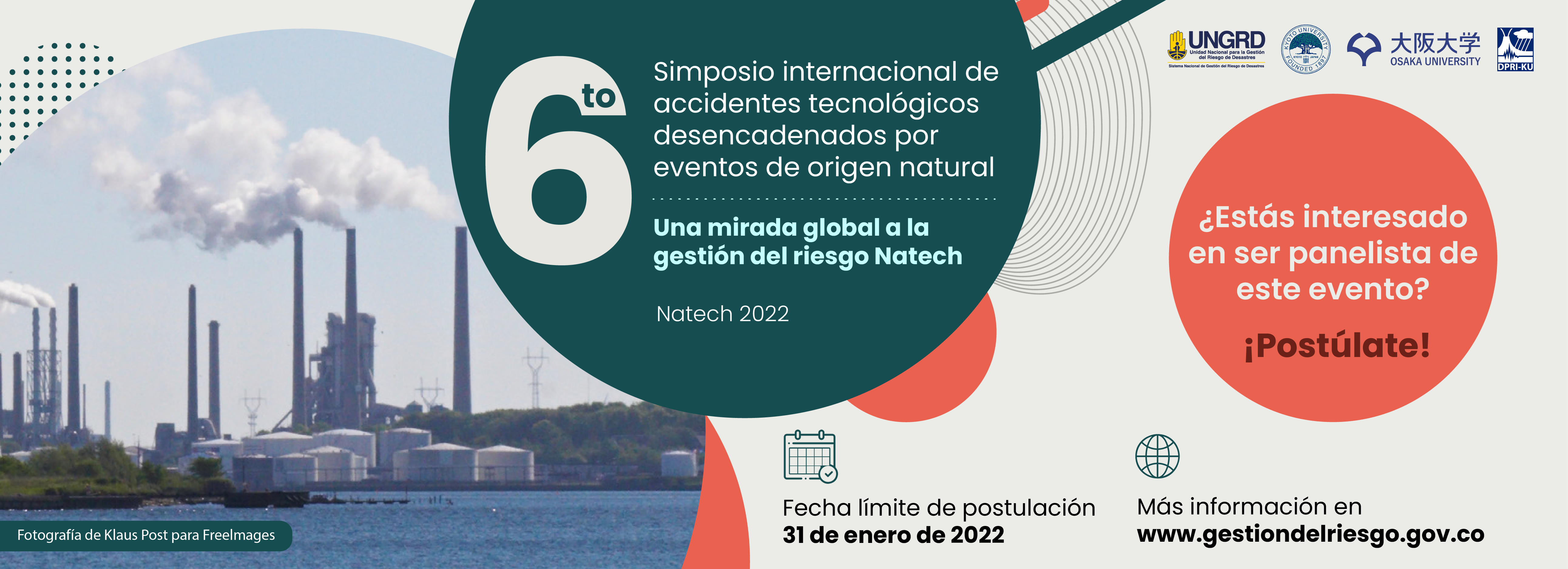 6to Simposio internacional de accidentes tecnológicos desencadenados por eventos de origen natural.