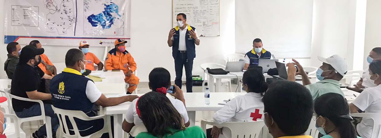 Capacitación técnica y operativa al Consejo Municipal de Gestión del Riesgo de Desastres de Majagual, Sucre.