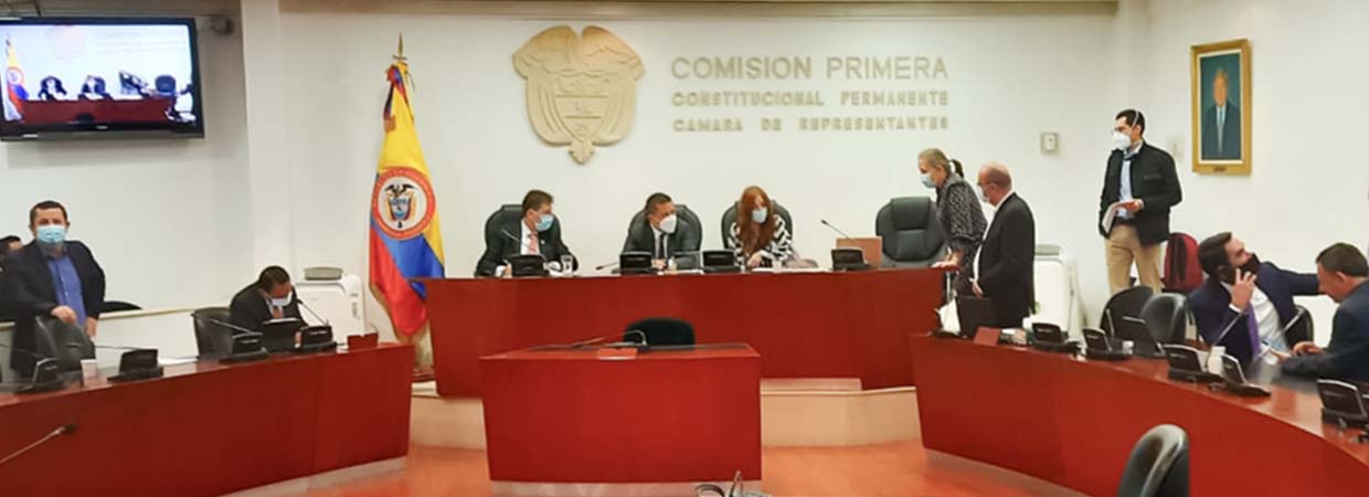 Debate de control político de la Comisión VI de la Cámara de Representantes.