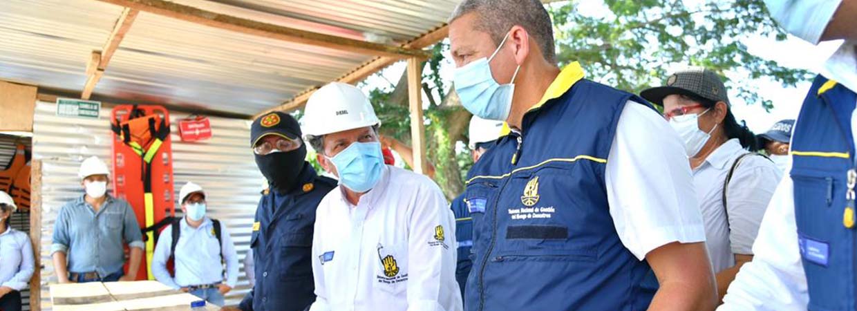 Seguimiento a ejecución de obras de emergencia en Salamina, Magdalena.