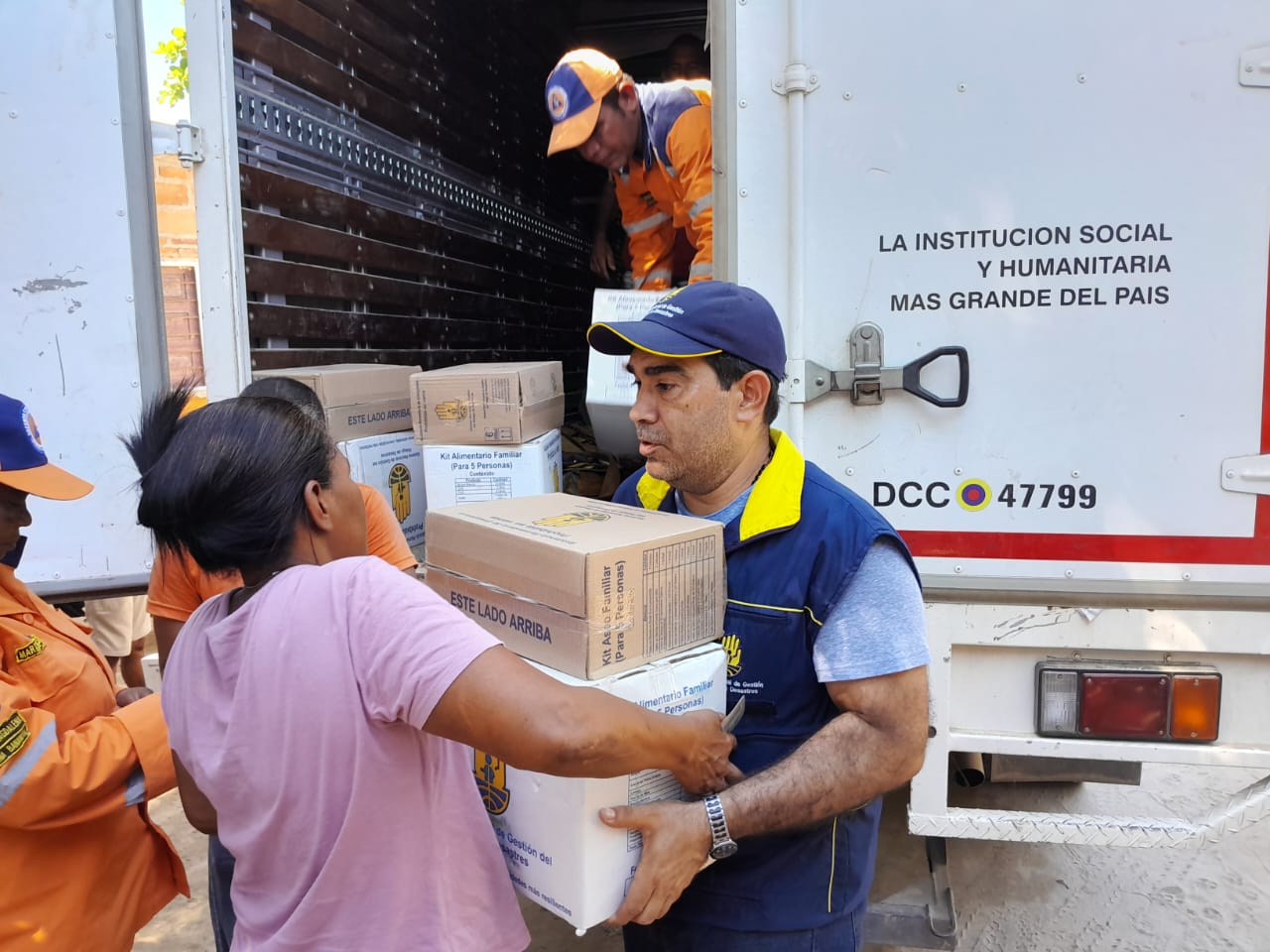 UNGRD continúa asistiendo a comunidades afectadas por  inundaciones en el departamento de Magdalena