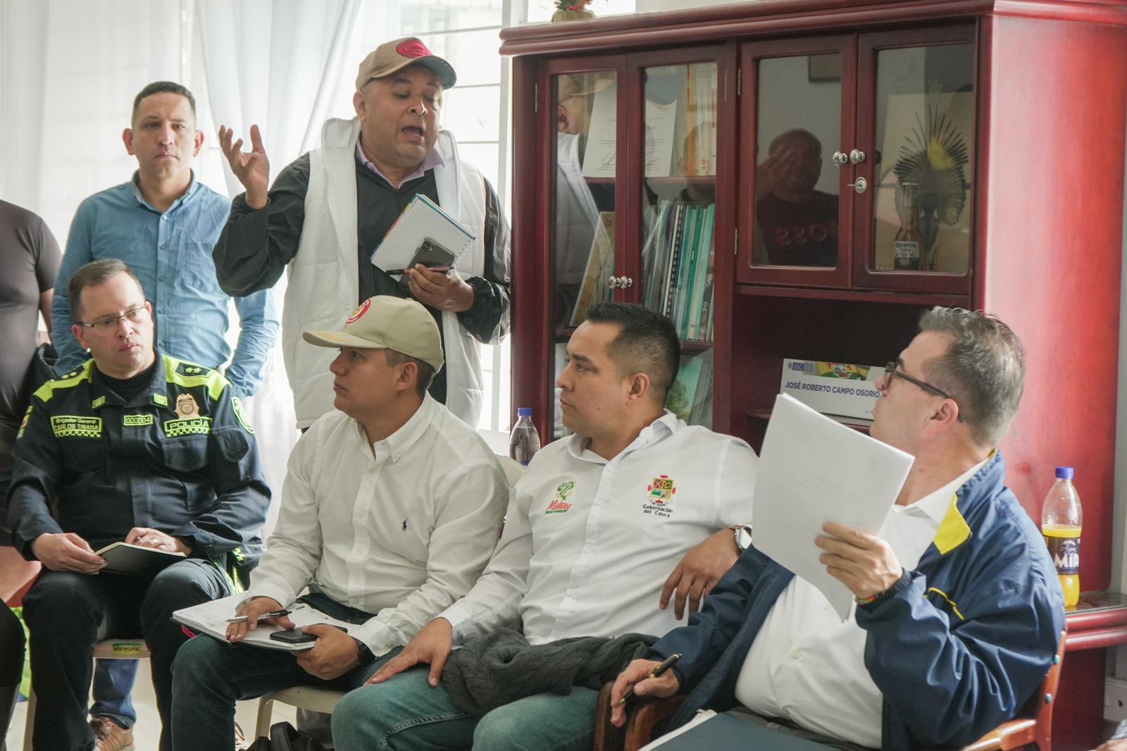 La UNGRD y Ministerio del Interior reafirman compromisos con comunidades damnificadas por la temporada de lluvias en Rosas