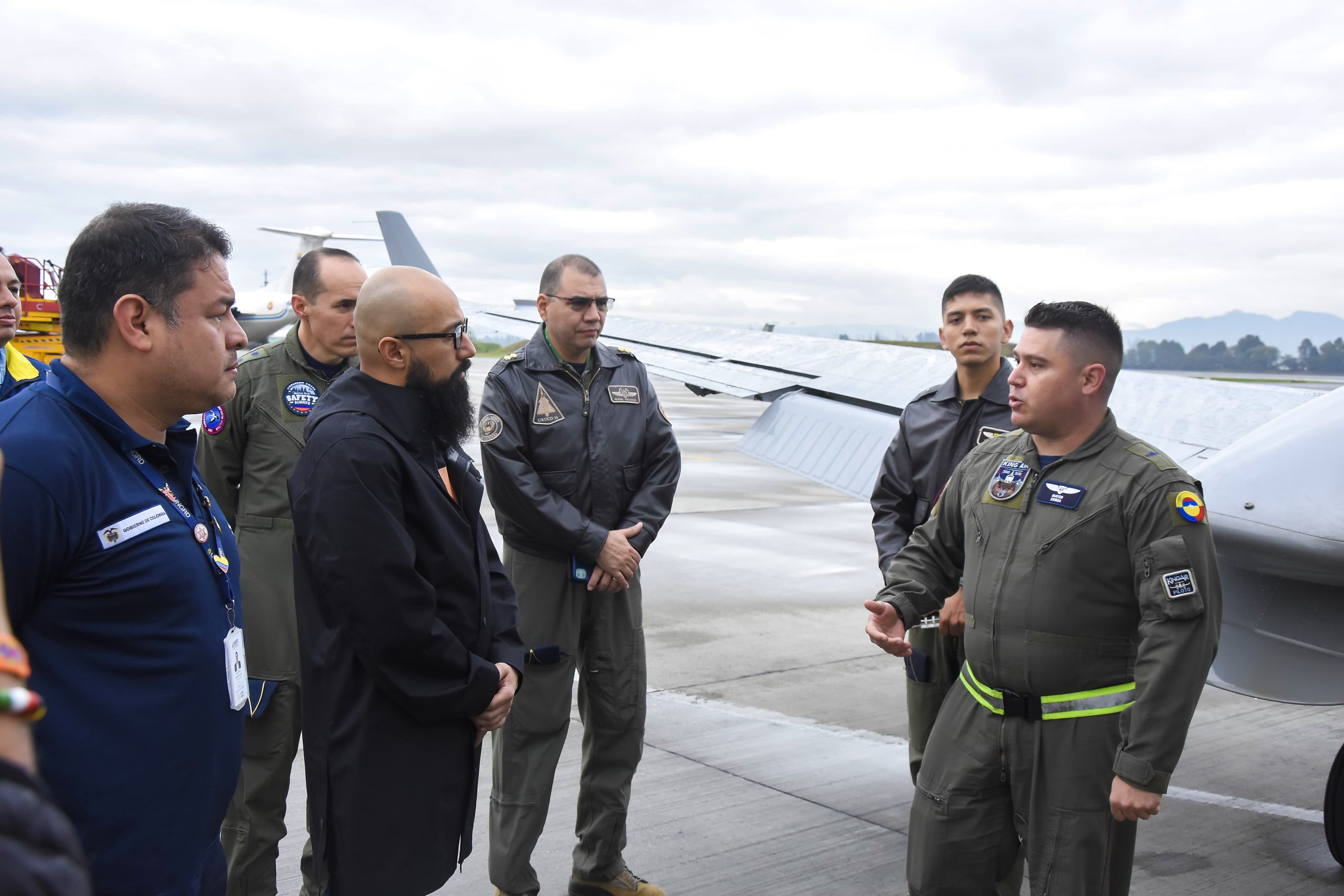 UNGRD y Fuerza Aérea afianzan su alianza con novedosos sistemas para la atención de emergencias e incendios forestales