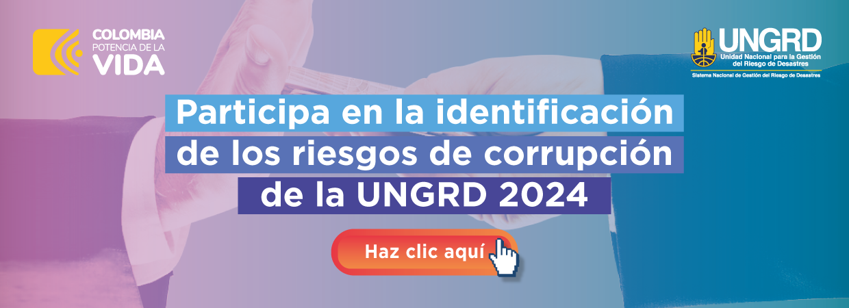 Participa en la identificación de los riesgos de corrupción 2024