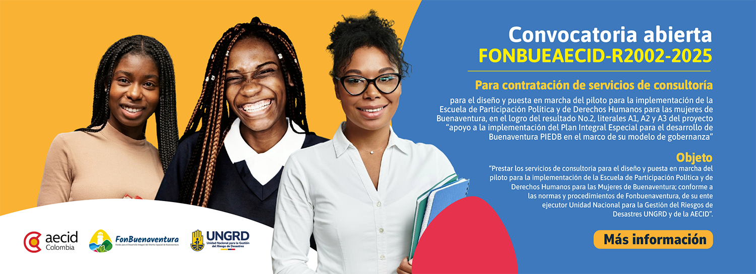 Convocatoria abierta FONBUEAECID-R2002-2025