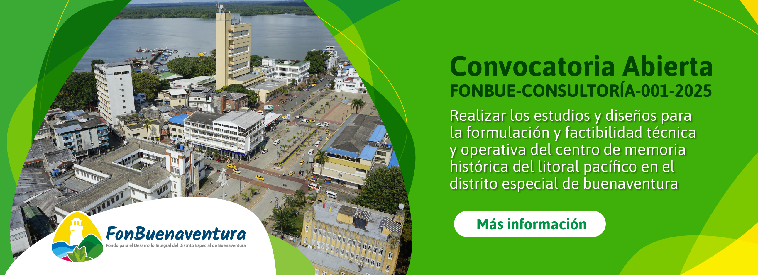 Convocatoria Abierta No. FONBUE-CONSULTORÍA-001-2025