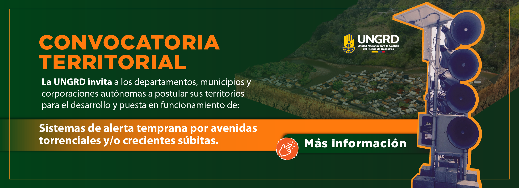 Convocatoria Sistemas de Alerta Temprana