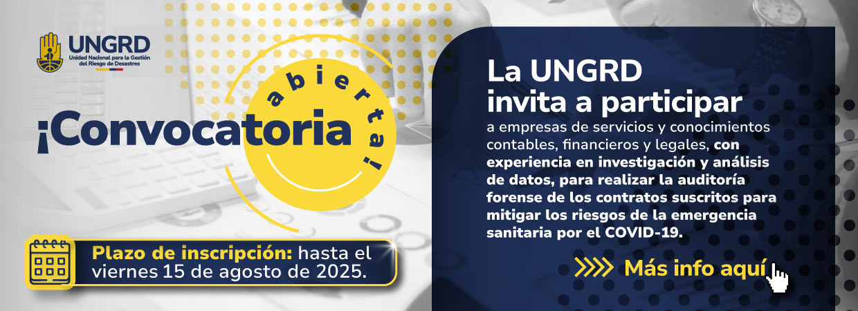 Convocatoria pública auditoría forense