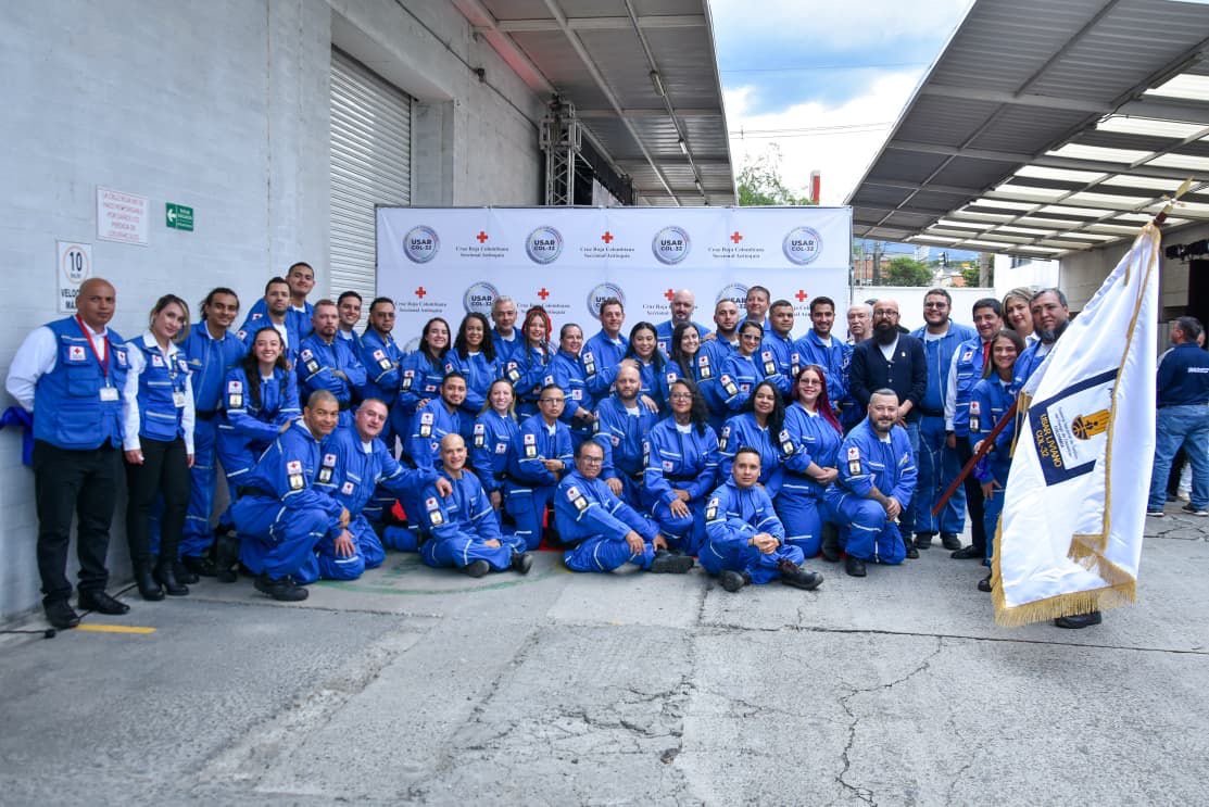 UNGRD certifica en búsqueda y rescate a Cruz Roja Antioqui
