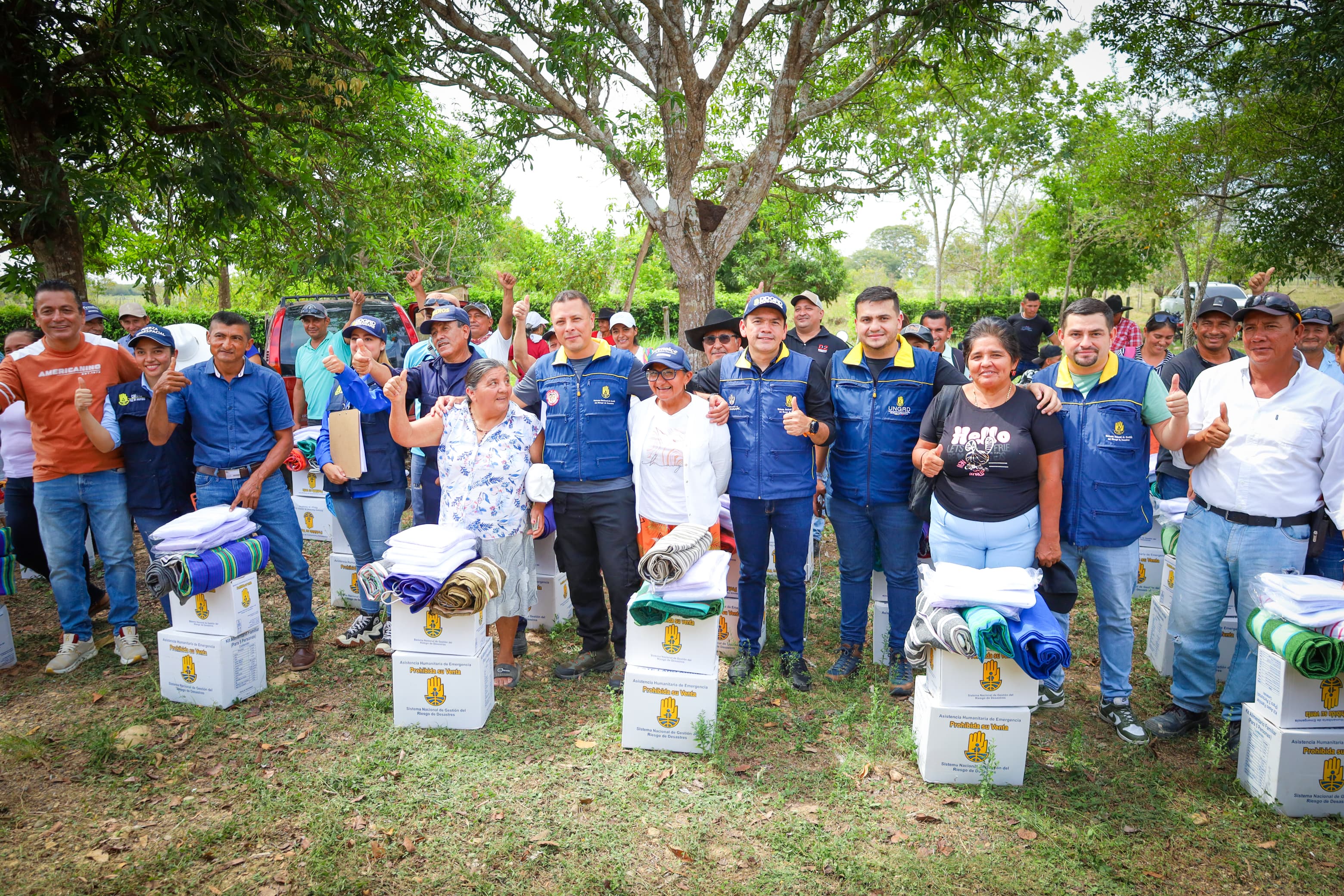 UNGRD entrega Asistencia Humanitaria de Emergencia en Casanare