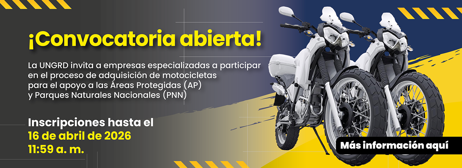 Convocatoria pública adquisición de motocicletas