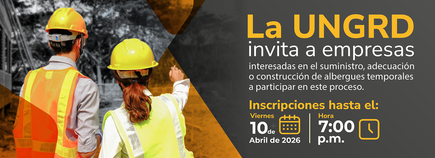Convocatoria adecuación o construcción de albergues temporales