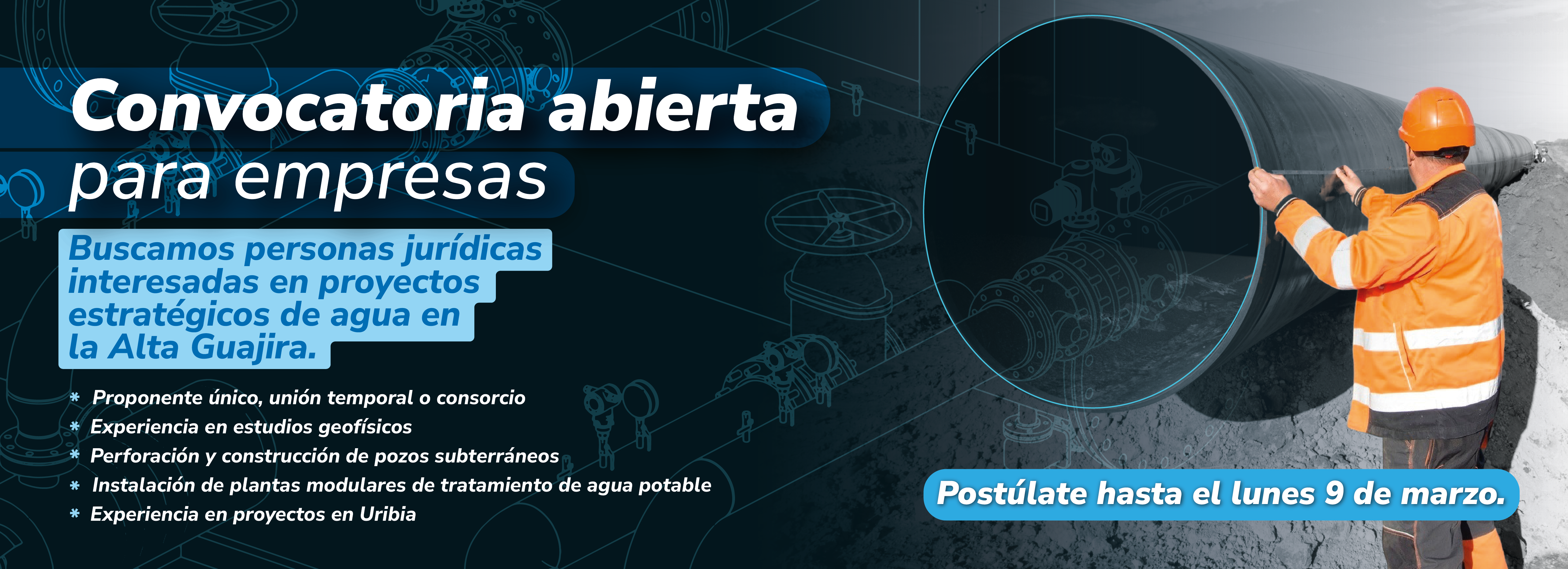 Proyectos estratégicos de agua en la Alta Guajira