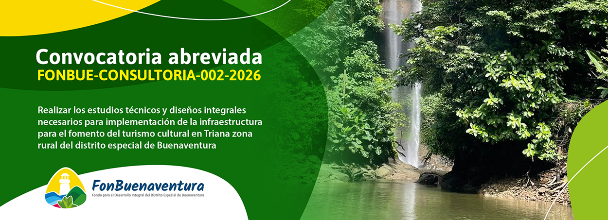 Convocatoria abreviada FONBUE-CONSULTORIA-002-2026