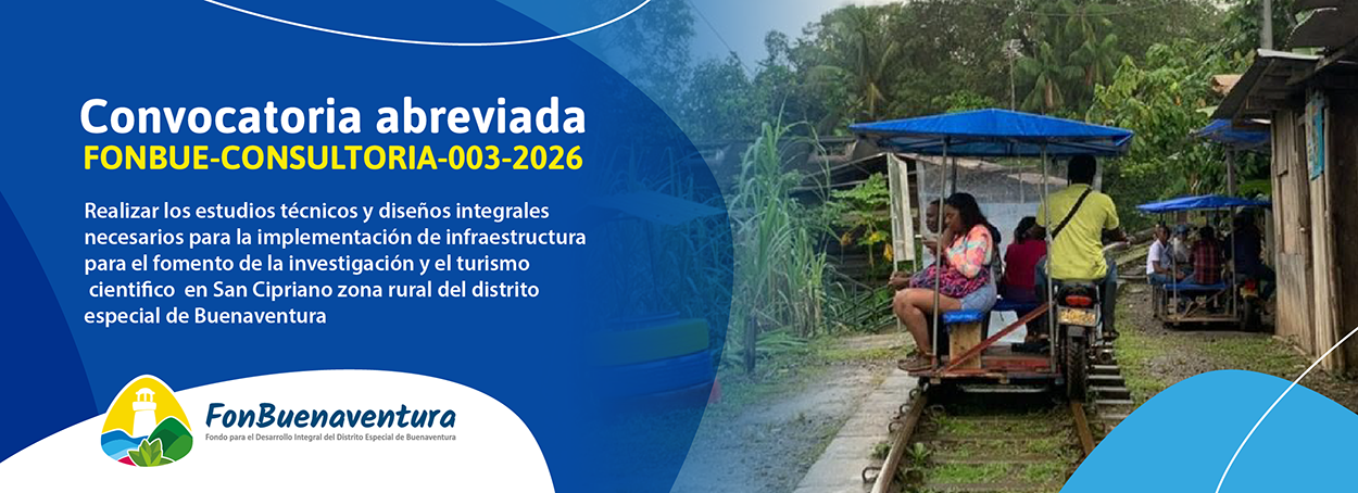 Convocatoria abreviada FONBUE-CONSULTORIA-003-2026