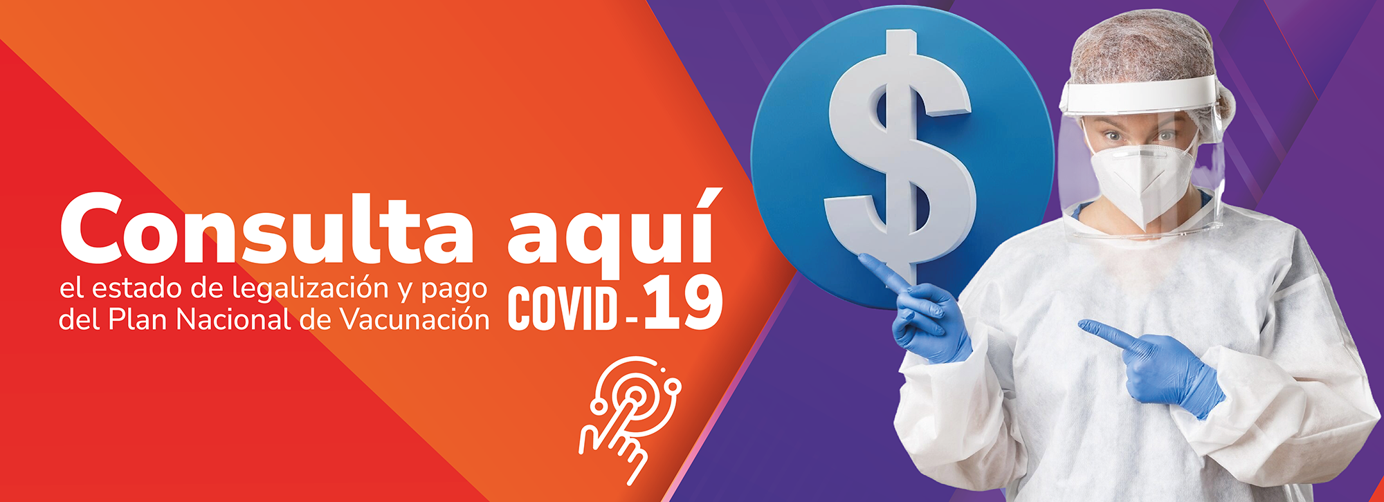Legalización y pago Plan Nacional de Vacunación COVID-19