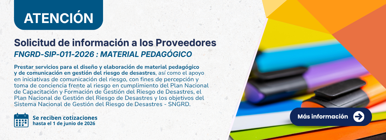 Proceso FNGRD-SIP-011-2026