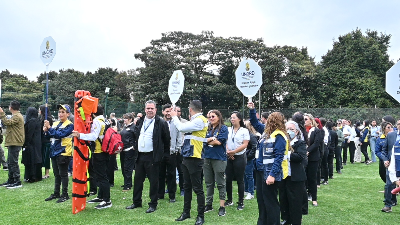 Con el 20 % de los reportes recibidos, el Simulacro Nacional registra 105.200 participantes